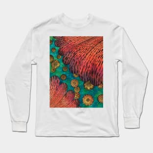 Hidden Memories Abstract Long Sleeve T-Shirt